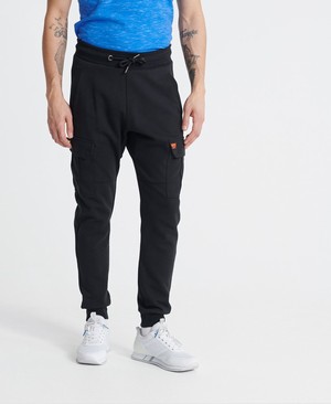 Superdry Slim Cargo Férfi Nadrág Fekete | LZESN7891